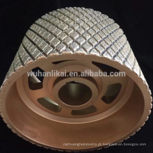 China fabricar diamante rebolo / disco para revestimento de freio